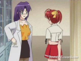 Bewitching manga jururawat dalam hos memberi felatio kepada beliau bertuah pesakit